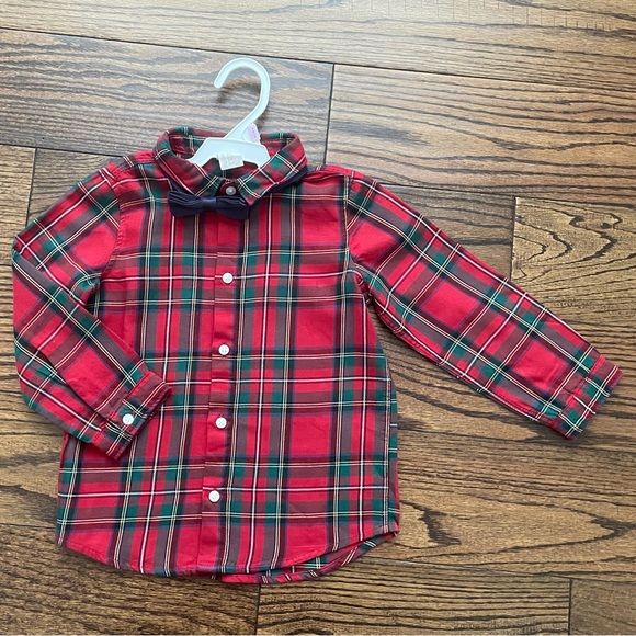 🎄H&M Holiday Shirt for toddler boy size 4T - Picture 2 of 4